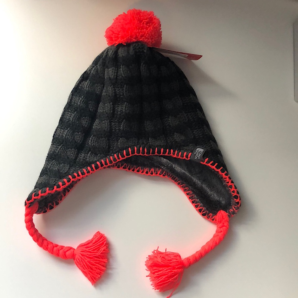 The North Face Youth Medium G Fuzzy EarFlap Bean